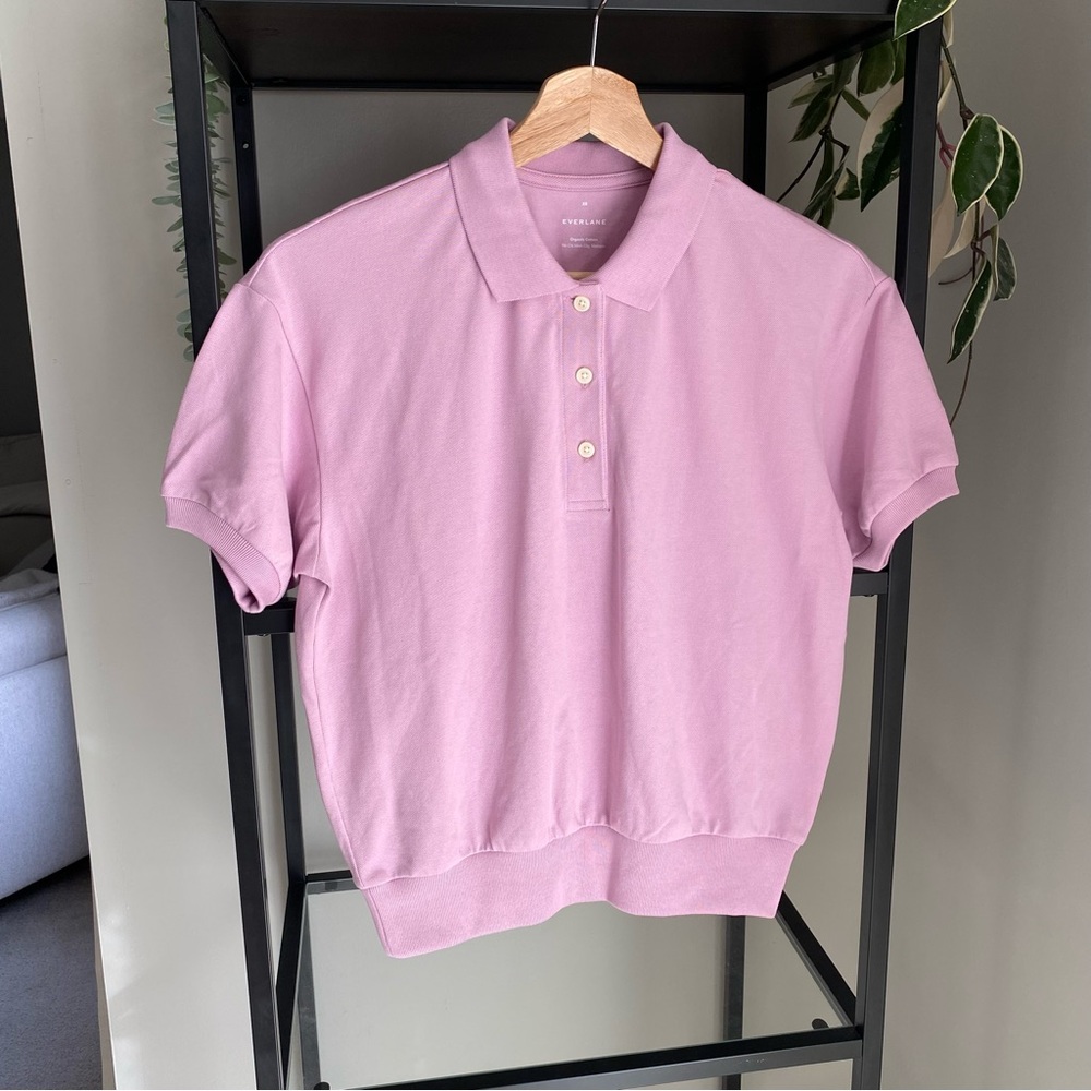 NWOT Everlane Short Sleeve Polo Tee